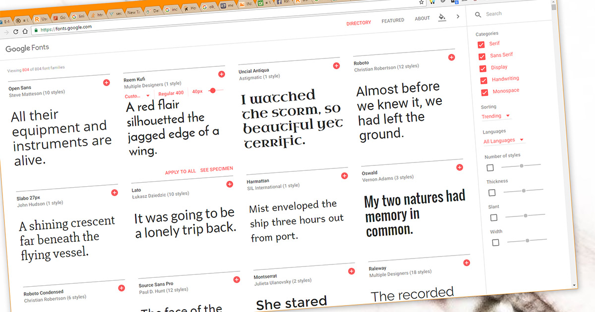 Useful Google Webfonts for your Web Design Projects Useful Google Webfonts for your Web Design Projects